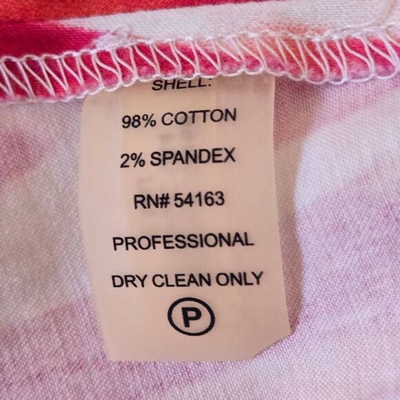 Calvin Klein Womens Abstract Sleeveless Belted Fit & Flare Dress Multicolor Sz 4 - Picture 6 of 11